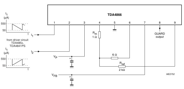 Tda4866 схема включения