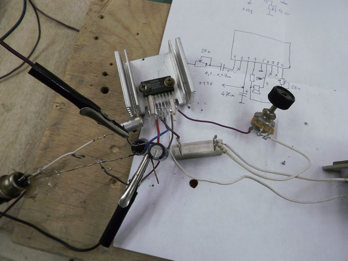 Tda4866 схема включения